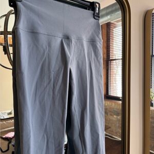 Alo Gray High-Waisted Leggings